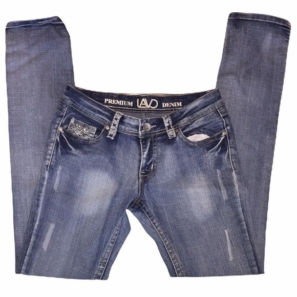 LAVO Denim Bling Jeans - Picture 1 of 7